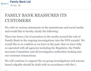 family-bank-statement