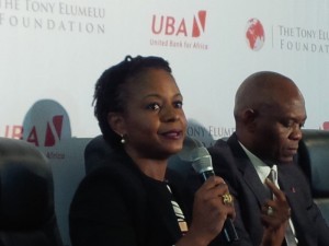 Dr. Awele Elumelu and Tony Elumelu