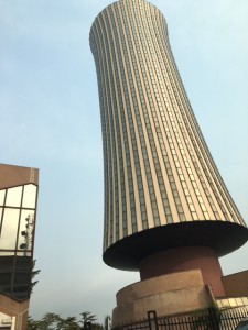 Tallest building in Brazzaville with interesting history